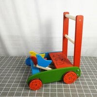 Xe Tập Đi Bằng Gỗ Cho Bé Loại Lớn