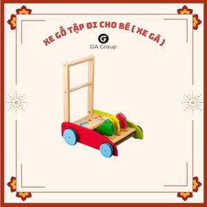 Xe tập đi bằng gỗ (con gà)