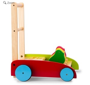 Xe tập đi bằng gỗ IQ toys CK1