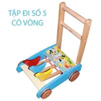 XE TẬP ĐI CAO CẤP BẰNG GỖ CON GÀ