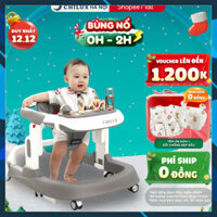 Xe tập đi cho bé chữ U Chilux Walk-S - Đa năng, tạo hướng cố định khi bé di chuyển