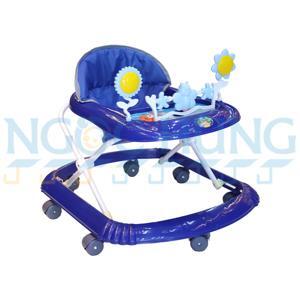 Xe tập đi cho bé có bập bênh và mái che 666