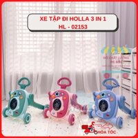 Xe tập đi, chòi chân, scooter 3 in 1 holla HL-02153 chính hãng cho bé