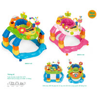 XE TẬP ĐI CÓ ĐỒ CHƠI 3 IN 1 BREVI- GIOCAGIRO, MÀU XANH