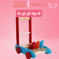 Xe tập đi con gà bằng gỗ
