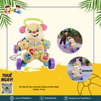 Xe tập đi cún cưng đa năng có bàn nhạc Fisher Price