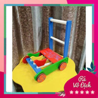 Xe Tập Đi Gà Mổ Thóc Bằng Gỗ Cho Bé