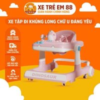 Xe Tập Đi Khủng Long Chữ U, Thiết Kế Đáng Yêu, Có Nhạc Đèn, Giúp Bé Tập Đi An Toàn, Cho Bé Từ 5-6 Tháng Tuổi