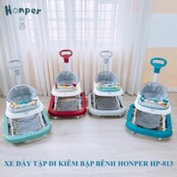 Xe tập đi kiêm bập bênh, có cần đẩy Honper HP813