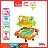 Xe Tập Đi Nhựa Chợ Lớn L4 Con Vịt ĐK (Có nhạc) - M1629B-XTĐ - Dành Cho Bé Từ 6 - 12 Tháng