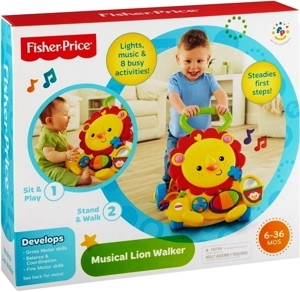 Xe tập đi sư tử Fisher Price Y9854 Lion Walker