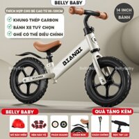 Xe thăng bằng cho bé Belly Baby, xe scooter chòi chân tập đi khung thép carbon tập cân bằng cho trẻ từ 1-6 tuổi