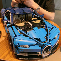 Xe thể thao Lego Bugatti khối xây dựng xe điều khiển từ xa cỡ lớn