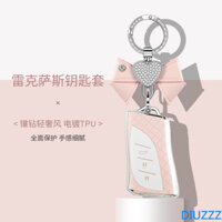 Xe Thông Minh Chìa Khóa Bao Đựng Túi Móc Khóa Cho lexus es200 es300h rx350h NX200 NX300 Túi Bảo Vệ Vỏ Móc Khóa Phụ Kiện