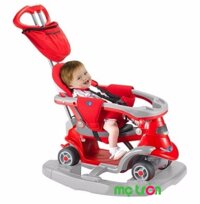 Xe thông minh Smart-trike AIO 4 trong 1 êm ái màu đỏ