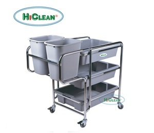 Xe thu gom thức ăn HiClean HC-168