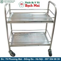 Xe Tiêm 2 Tầng Inox – Xe Đẩy Inox