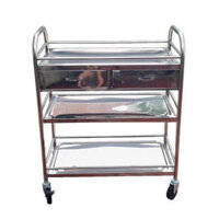 Xe tiêm 3 tầng có 2 ngăn kéo