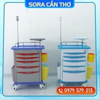 Xe tiêm thuốc, xe đẩy thuốc bệnh viện, cấp phát thuốc phòng khám Hi-MEC HMBC-202 Sendora