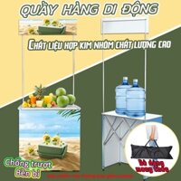 xe trà sữa quầy hàng di động,booth khung nhôm di động,quầy giới thiệu sản phẩm,Có thể gập lại dễ dàng mang theo