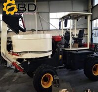 Xe Trộn Bê Tông Bồn Cố Định 1,2m3 Dộng Cơ Diesel