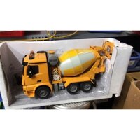Xe trộn bê tông điều khiển từ xa cỡ lớn xoay bồn chân thật