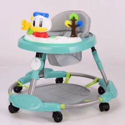 Xe tròn tập đi 3 chấu Vịt Donal có nhạc, đồ chơi