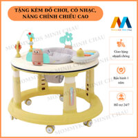 XE TRÒN TẬP ĐI CHO BÉ CAO CẤP CÓ NHẠC KẾT HỢP VỚI BÀN ĂN