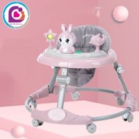 Xe tròn tập đi cho bé hình thỏ có nhạc