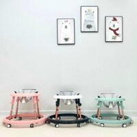 Xe Tròn Tập Đi Cho Bé Zoko, Xe Tập Đi Đa Năng Cho Trẻ Em Xuất Nhật Mẫu Mới Nhất 2022 có tay cầm