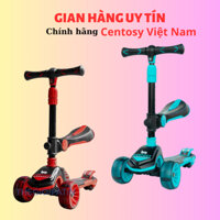 Xe Trượt Có Ghế Ngồi Cho Bé, Xe Scooter Có Bánh Đèn Phát Sáng Centosy S6 Cam Kết Chính Hãng