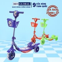 Xe trượt scooter 3 bánh có giỏ đựng đồ BBT Global KM066