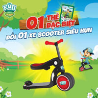 Xe Trượt Scooter 5 in 1 Siêu KUN, hkm Kun