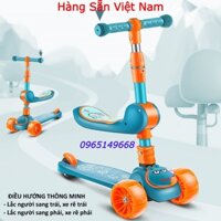 Xe trượt Scooter cho bé có nhạc có đèn trẻ em cao cấp