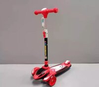 Xe trượt scooter cho bé dáng tàu điện KQN518