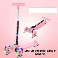 Xe Trượt Scooter Cho Bé Từ 3-10 Tuổi-Chịu Lực Tối Đa 50kg -Bánh Phát Sáng- Nhiều Hình Siêu Cute