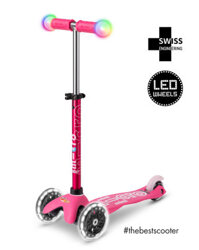 XE TRƯỢT SCOOTER MICRO MINI DELUXE MAGIC (PHIÊN BẢN BÁNH XE VÀ TAY CẦM ĐÈN LED)