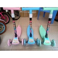 XE TRƯỢT SCOOTER NHỰA 3 BÁNH ĐÈN LED giá tại xưởng
