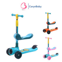 Xe trượt, xe chòi chân Scooter 2 chức năng phát nhạc cho bé