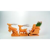 Xe tuần lộc và ông già Noel