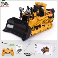 Xe ủi_bánh xích - Điều khiển từ xa (RC); có đèn pha, âm thanh nổ máy, xe máy cày đồ chơi; xe công trình, MCT04