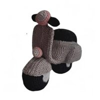 Xe vespa len trang trí thì chỉ có cháy Handmade
