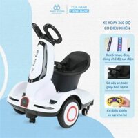 Xe xoay 360 độ có điều khiển và sạc cho bé,xe điện trẻ em
