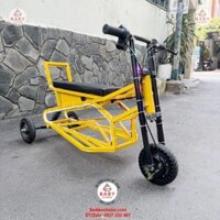 Xe xuồng điện cho bé khung gầm cao 24V XD01, mẹ và bé cùng chơi, 4-15 tuổi
