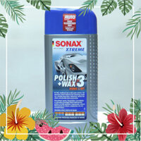 [xehoishop] [HCM][KEM ĐÁNH BÓNG XÓA XƯỚC TẶNG KHĂN 3D] Sonax Xtreme Polish Wax 3 250ml