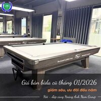 [Xem ngay] Giá bàn bida cũ tháng 01/2026 giảm sâu, ưu đãi đầu năm