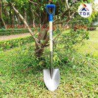 Xẻng làm vườn cán gỗ dài 1020mm C-Mart A0704P, xẻng xúc đất