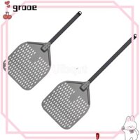 Xẻng Pizza Nhôm GROOE, Thìa Mái Chèo Pizza Lớn 12 / 14 inch, có Tay Cầm Dài Bánh Chảo Có Thể Tháo Rời Pizza Turner Pizza Quay Peel