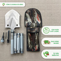 Xẻng quân dụng đa năng có thể tháo rời chuyên dùng làm vườn, chăm sóc cây cảnh, đi phượt, dã ngoại DCK-22