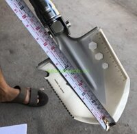 Xẻng quân dụng đa năng hàng thép không rỉ 93cm
